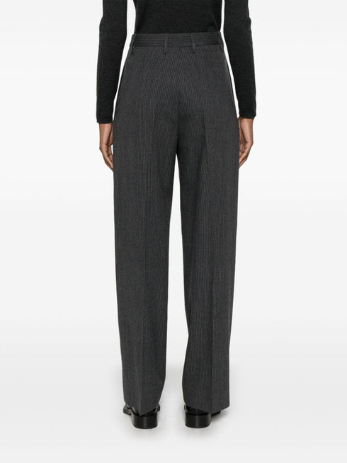 Norcia pinstriped trousers